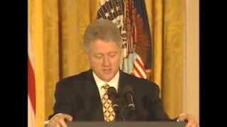 President Clinton Announcing Apparel Industry Partnership (1997)