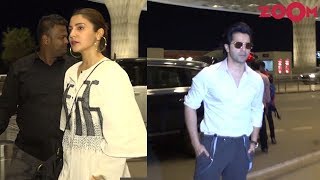 'Sui Dhaaga' Stars Varun Dhawan & Anushka Sharma Leave For Lucknow For Promotion Of Their Film
