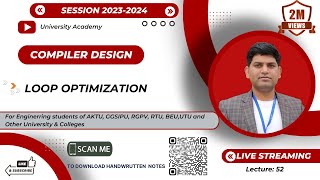 CD52: Loop Optimization in Compiler Design | Motion Code | Induction Variable | Strength Reduction