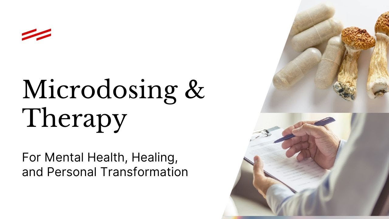 Microdosing For Therapy What You Need To Know Youtube