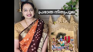 എൻ്റെ പ്രഭാത പൂജ ചിട്ടകൾ // Morning Pooja Routine || Daily pooja || Malayalam