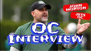 New OC INTERVIEW! John Morton, Former Jets OC and Lions Assistant! NEW OC Canidtate?