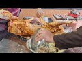 dumba dum pukht with rice afghani pulao whole lamb steam roast peshawar street food