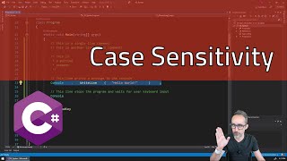 2.3 Syntax: Case Sensitivity - Learning C#