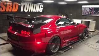 Toyota Supra 850bhp on 1.8 bar boost