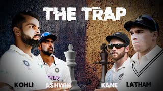 The trap that toppled the new Zealand wall | India vs New Zealand | Kohli & Latham - Cricket Tactics