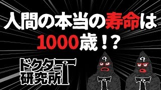 【ドクターＴ研究所】人間の本当の寿命は1000歳！？