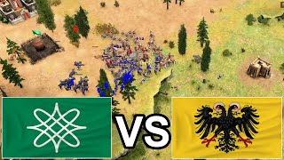 Can HAUSA stand the GERMAN pressure? [Age of Empires 3: Definitive Edition]