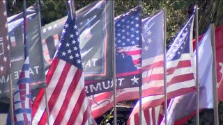 Wife believes her husband was attacked due to political signs decorating their Escondido home