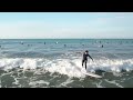 2023年10月14日（土）鎌倉 由比ヶ浜 サーフィン surfing 空撮 ドローン drone