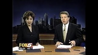 WAGA-TV Fox-5 Eyewitness News at 10:00pm - March 3, 1998