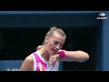 kateryna kozlova vs petra kvitova us open 2020 round 2