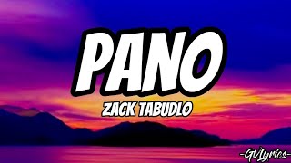 Pano (Lyrics) - Zack Tabudlo