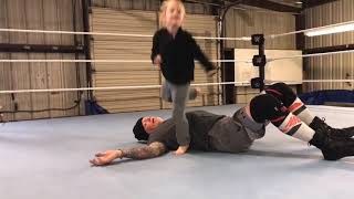 The Undertaker vs his Daughter pro wrestling training (instagram - tiktok)