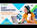 SORT Parameters - INCLUDE COND - Filtering Records using one or more conditions