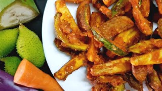 Mixed Vegetable Finger Chips | ସୁପର୍ କ୍ରିସ୍ପି ଫିଙ୍ଗର୍ ଚିପ୍ସ୍ | ମିଶା ମିଶି ପରିବା ଭଜା