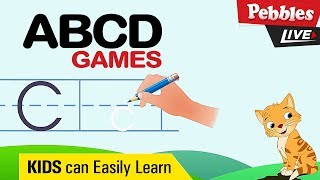 ABCD | Trace the Letters | ABCD Games | Find Missing Letters | Circle the pictures | Kids Activities