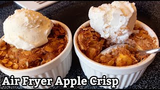 Air Fryer Apple Crisp | How to Make Apple Crisp in the Air Fryer