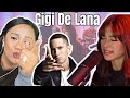 i love the way you lie - eminem x rihanna (cover) gigi de lana reaction