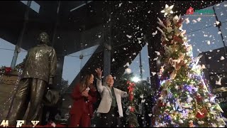 Encendido del árbol de Navidad #Pemex2024