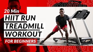 20 Minutes HIIT Run Treadmill Workout for Beginners
