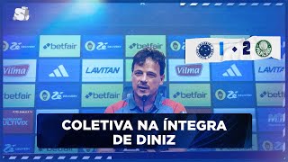 COLETIVA DO TÉCNICO FERNANDO DINIZ APÓS DERROTA PARA O PALMEIRAS