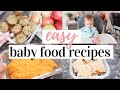 6 Easy Baby Food Recipes For Baby Led Weaning | KAYLA BUELL