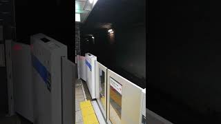 東急5080系 5183f（8両編成）    各駅停車 西高島平行き  日比谷駅入線