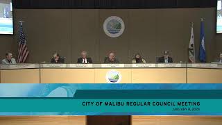 City Council Regular Meeting January 8, 2024