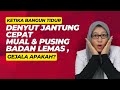 Bangun tidur merasa pusing, badan lemas, mual, dan denyut jantung cepat, gejala apakah ?