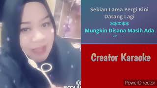 Sisa Sisa Cinta//karaoke.duet mantap bareng cewe maniss tanpa vokal cowo