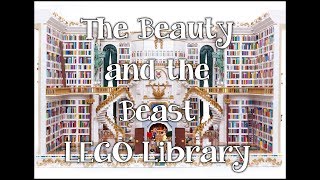 Beauty and the Beast Lego Library