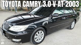 [REVIEW] TOYOTA CAMRY 3.0 V MATIC 2003 80JT KM 147RB TIPS DAN TRIK MEMBELI MOBIL BEKAS ZAL MOTOR?!