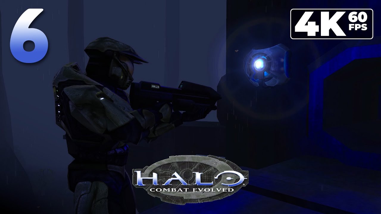 Halo: Combat Evolved (PC) Original - 4K60 Walkthrough Mission 6 - 343 ...