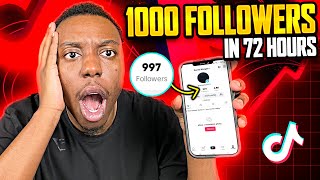 How To Get 1000 Followers On TikTok (In 72 Hours Or Less)