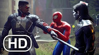 Spider-Man Meets Morbius Scene (2023) 4K - Marvel's Midnight Suns