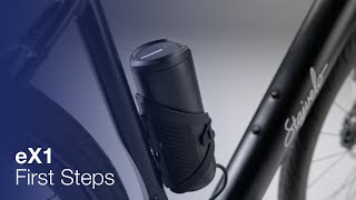 External Battery eX1 First Steps - MAHLE SmartBike Lab