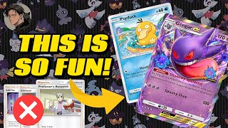 No Supporter Cards Allowed! Psyduck & Gengar ex Combo | Pokemon TCG Pocket