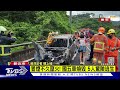 冒煙不久竄火 國五車燒毀 5人驚險逃生｜tvbs新聞 @tvbsnews02