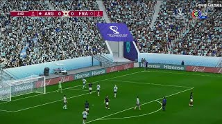 Argentina vs Francia - Mundial de Qatar - Resumen del partido completo - Gameplay