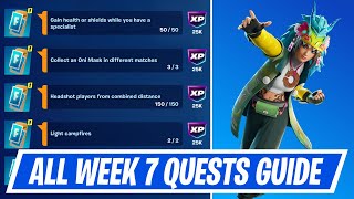 Fortnite Complete Week 7 Quests - How to EASILY Complete Week 7 Challenges in Chapter 6 Season 1