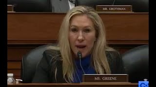 Marjorie Taylor Greene accidentally HUMILIATED by guest at hearing