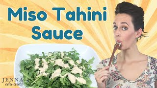 Non-Dairy Tahini-Miso Salad Dressing Recipe: Vegan Salad Dressing