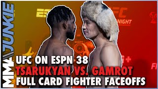 UFC on ESPN 38 Full Fight Card Faceoffs From Las Vegas