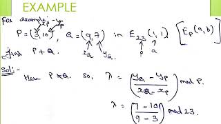PROBLEMS BASED ON ELLIPTIC CURVE ARITHMETIC