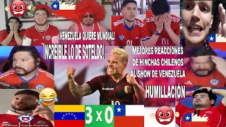 MEJORES REACCIONES DE CHILENOS AL SHOW DE SOTELDO CON GOLEADA DE VENEZUELA 3-0 CHILE