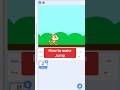 TRY THIS 🔥 - Jump and GRAVITY in Scratch tutorial #shorts