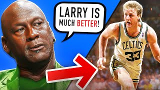 Why Michael Jordan RATES Larry Bird OVER LeBron James...