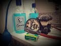 Sbarbata dal sapore Marino - Captain 2 Sapone da barba - Epsilon Blue - Derby professional blade