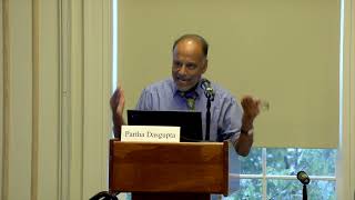 Partha Dasgupta: Economic Growth in the Anthropocene